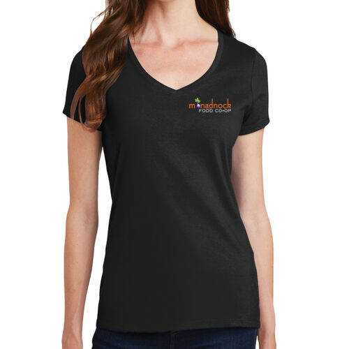 Ladies Short Sleeve V-Neck Thumbnail